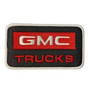 GMC Trucks Automotive Premium 4in Embroidered Iron-on Patch